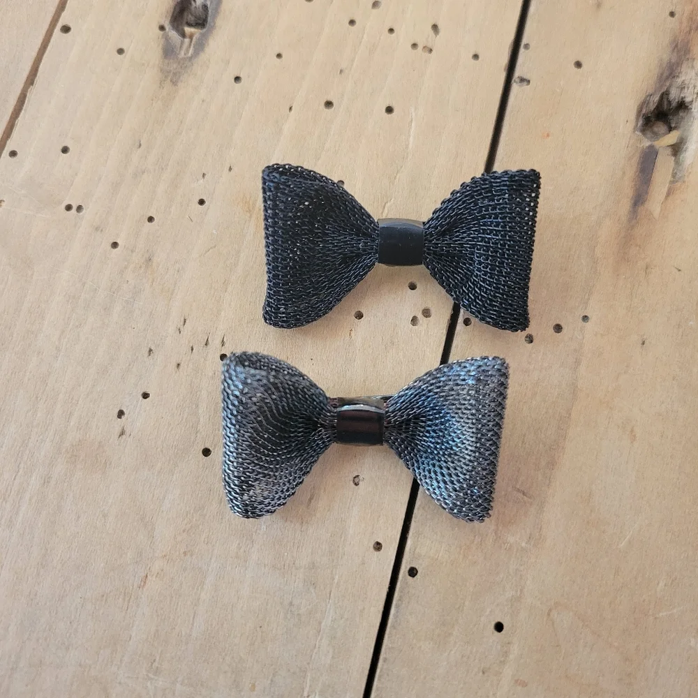 Lot Of 2 Bow Tie Pins